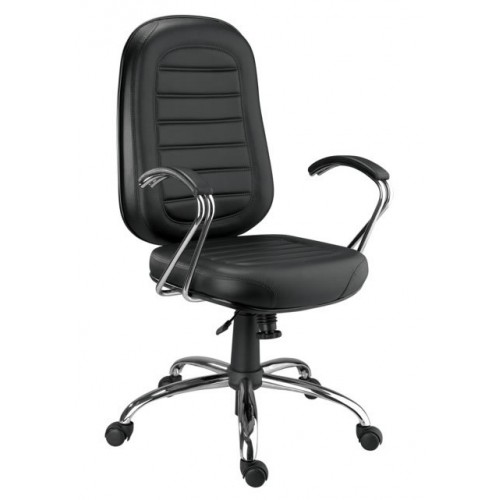 cadeira-alta-gomada-cromada-preta-cadeiras-para-escritorio-sp