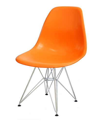 cadeira design Charles e Eames com base metálica, cadeiras para escritório em SP