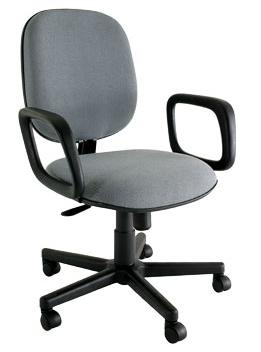 Cadeira Diretor Básica Giratória - Giratória - Base Preta