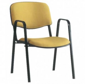 cadeira-empilhavel-estofada-com bracos