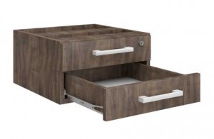 gaveteiro-fixo-2-gavetas -executivo, móveis para escritório sp