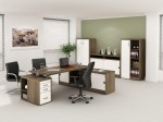 Mesa executiva premium com armário lateral - Móvel para Escritório - Moveis para Escritorio SP