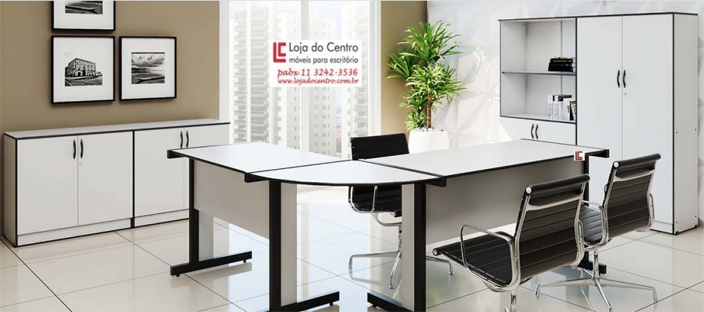 Estação de Trabalho L em Oferta, várias cores, estação de trabalho em SP