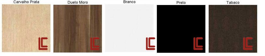 Mesa Executiva Premium 40mm - Opções de cores