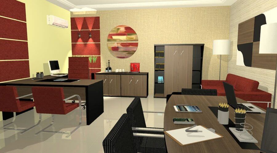 Móveis Planejados Para Escritório - escritório planejado