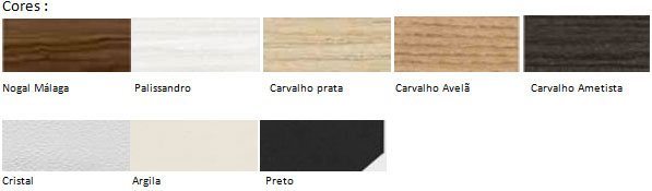 Cores para gaveteiros