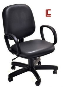Cadeira diretor preta simples, cadeira diretor barata