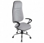 Cadeira Presidente Com Gomos - Cor Branca