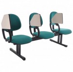 Cadeira Secretária Executiva - Longarina verde