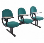 Cadeira Secretária Executiva - Longarina com prancheta